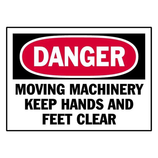 Brady Danger Label,Instruction,5 In. W,PK5, 86227 86227