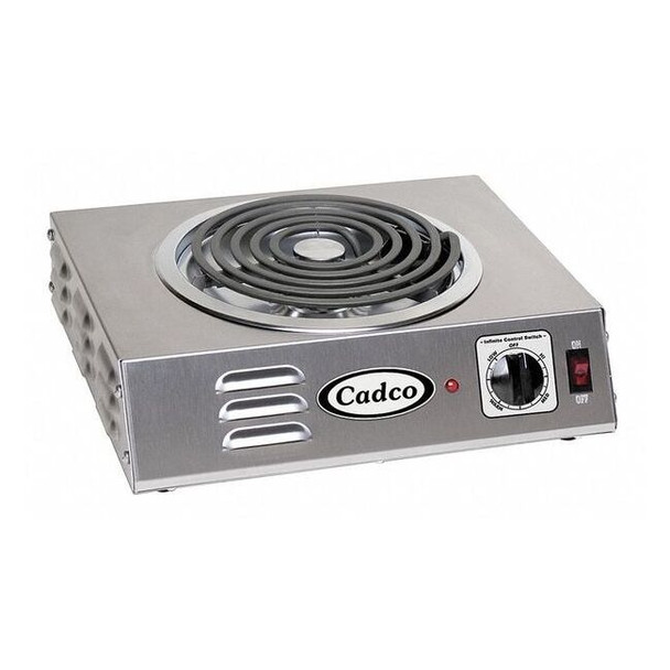 Cadco HotPlate,1Element,12-1/4inD,14inW CSR-3T
