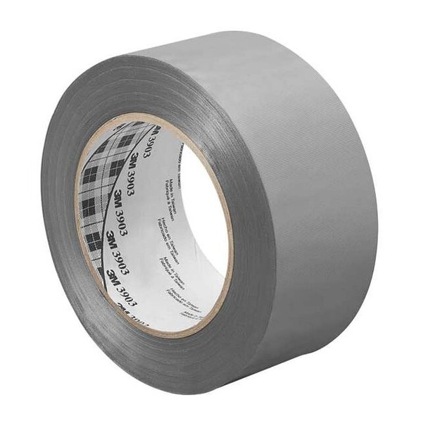 3m Duct Tape, Gray, 50 yd L, 1 in W 1-50-3903-GREY
