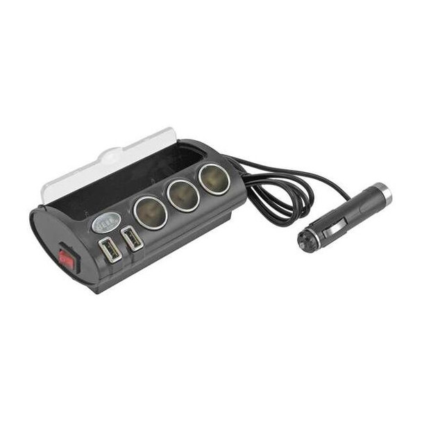 Bell 5 Outlet 12V Power Station, Dash Mount 22-1-39279-8