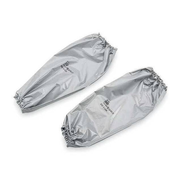 North Sleeves,20 In. L,Silver,PR SSS
