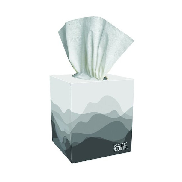 Georgia-Pacific Envision 2 Ply Facial Tissue, 85 Sheets, 36 PK 47510