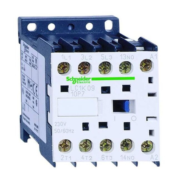IEC Miniature Magnetic Contactor, 1NO, 110V AC, 3 P, Non-Reversing, Screw Clamp