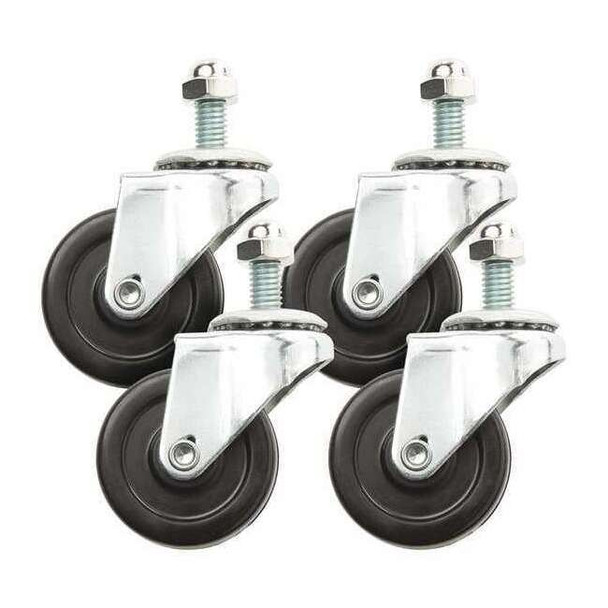 Steiner Protect-O-Screens (R) Caster Kit 2", 70 lb., Pk4 54604
