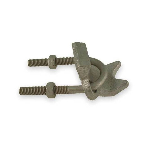 Clamp, EMT; IMC; RMC Use, 1-1/2 in, Malleable Iron, Galvanized