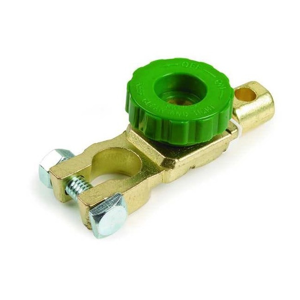 Quickcable Straight Terminal,All Gauge,Copper/Brass 850112-360-001N