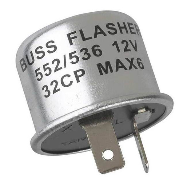 Eaton Bussmann Automotive Flasher,12V,Silver NO.552