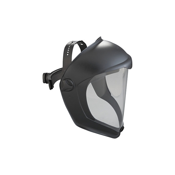 Bionic™ Face Shield, Hardcoat/Antifog, Clear/Black Matte