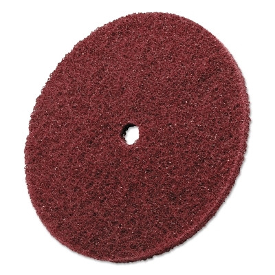 High Strength Disc, 8 in x 1/2 in, Very Fine, Aluminum Oxide, 3000 rpm, Maroon