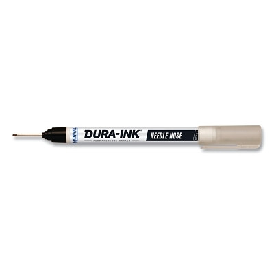 Dura-Ink® Needle Nose Marker, Black, 1/32 in Tip, Extended Micro Tip