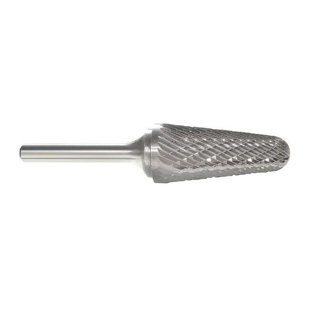 Manufacturer Varies Carbide Bur,Taper Radius,3/8,1/4 Shank 310-002186