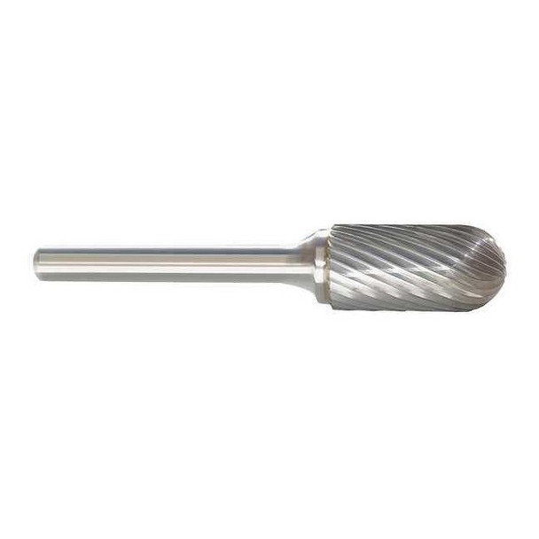 Manufacturer Varies Carbide Bur,Radius End,1/2 In,1/4 Shank 310-001075