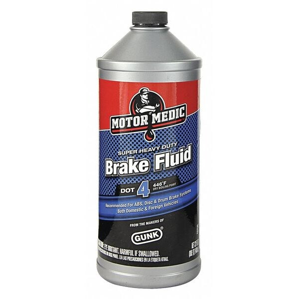 Motor Medic 1 qt FMSS 116, SAE J-1703 Brake Fluid - Bottle M4532