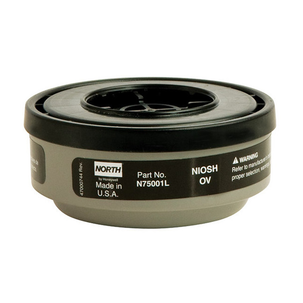 Honeywell N-Series Cartridges, Organic Vapor, 2/Pkg