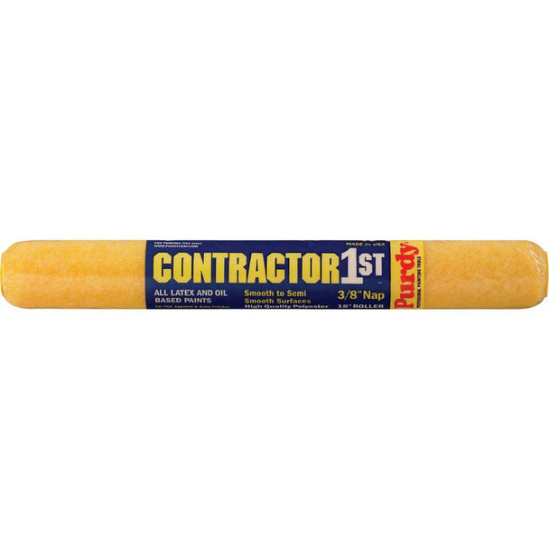 Purdy Contractor 1st 18 In. x 3/8 In. Knit Fabric Roller Cover 144688182