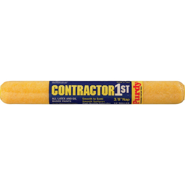 Purdy Contractor 1st 18 In. x 3/8 In. Knit Fabric Roller Cover 144688182