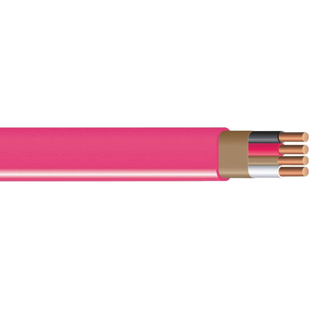 Romex 250 Ft. 10/3 Solid Pink NMW/G Electrical Wire 63948555