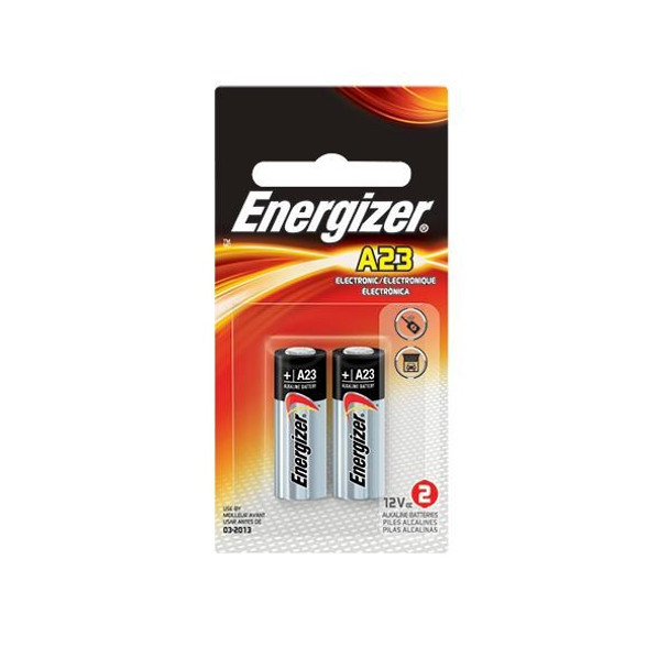 Energizer® A23 Batteries, 2/Pkg