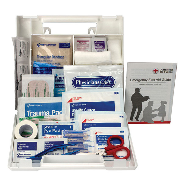 10-Person Bulk First Aid Kit w/ Dividers