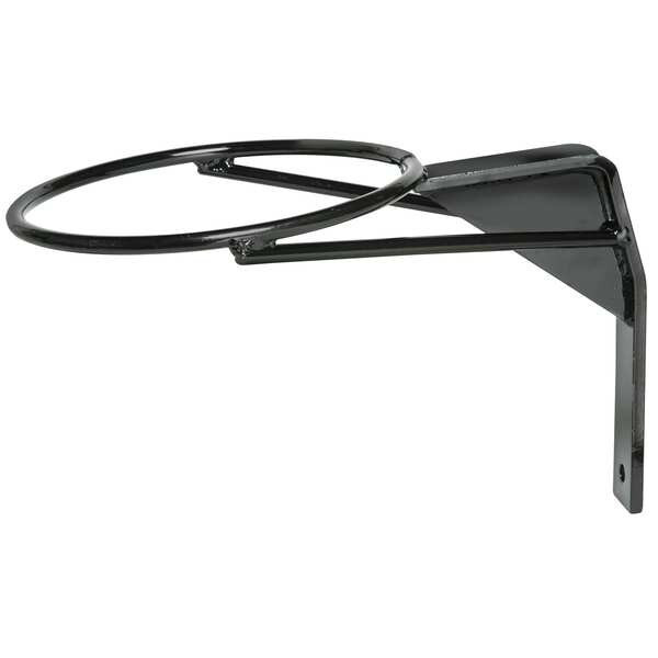 Vertical Mount Cone Holder, Carbon Steel, 12 in Height, 8.41 lb, Black