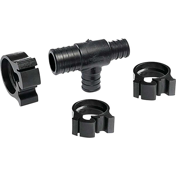 Flair-It 1 PEXLock In. x 3/4 In. x 3/4 In. Plastic Reducing PEX Tee 30777