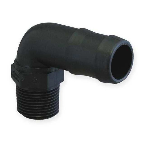 Banjo 1-1/2" Barbed x 2" MNPT 90 Degree Elbow HB200/150-90