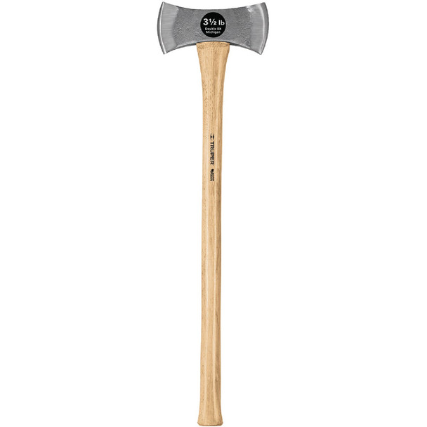Truper Double Bit Michigan Pattern Axe with 34 In. Hickory Handle DHM-3 1/2H