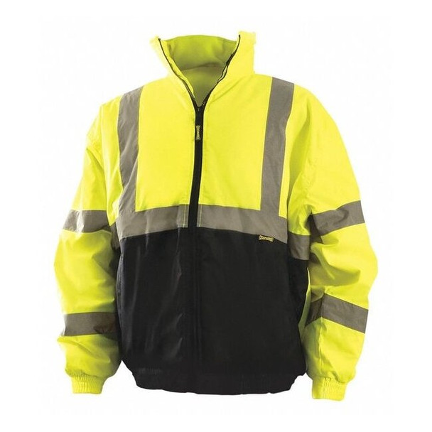 Occunomix Jacket, Polyester, Class 3 R, Yellow, 4XL LUX-250-JB-BY4X