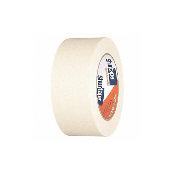 Shurtape Masking Tape,1 7/8" W,60 yd L,Tan,PK24 CP 106