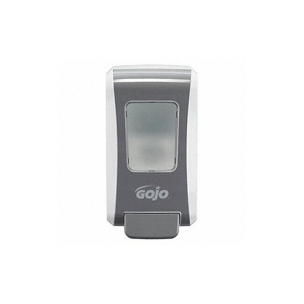 Gojo FMX-20 2000mL Foam Soap Dispenser, Push-Style, White/Gray 5270-06
