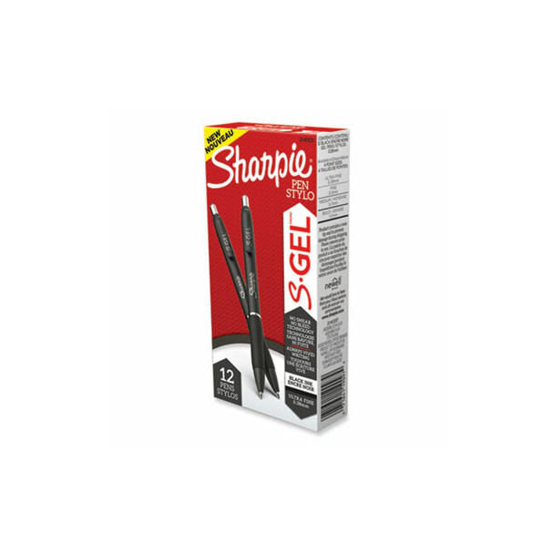 Sharpie® S-Gel™ PEN,S-GEL,0.38MM,BK 2140521
