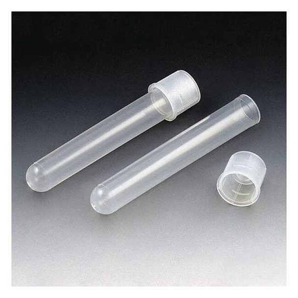 Globe Scientific Culture Tube,0.66 in Dia,White,PK500 110178