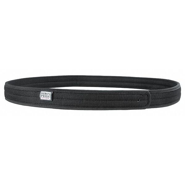 Heros Pride Duty Belt, Nylon, Black, 4XL, Hook-and-Loop 1205-4XL-66