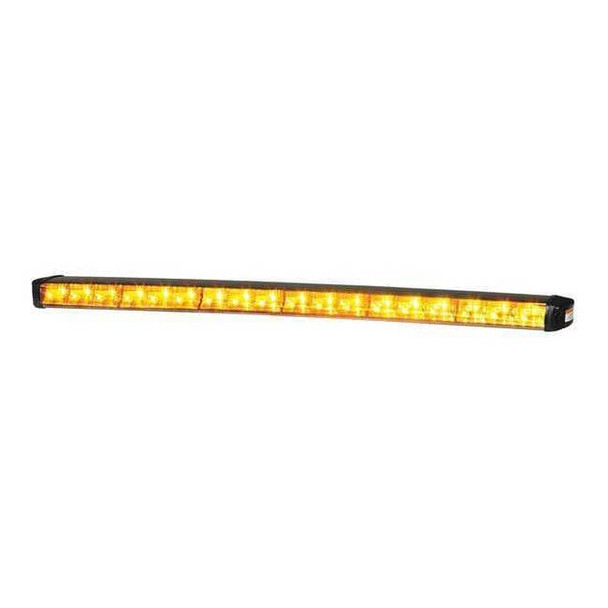Federal Signal Lightbar,LED,Flat,18 LEDs,6 Heads SL6S-A