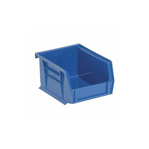 Quantum Storage Systems Hang and Stack Bin,Blue,PP,3 in QUS210BL