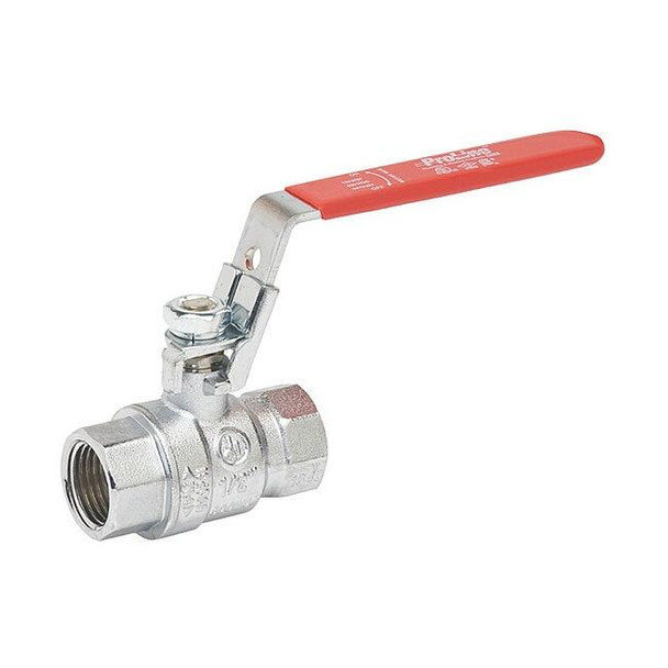 Manufacturer Varies 3/4" FNPT Chrome Brass Ball Valve Inline 107-824-CL