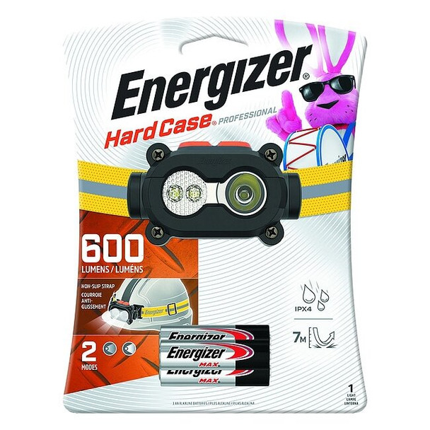 Energizer ENERGIZER 250/75 Lumens, LED Black Headlamp TUFHD31PE