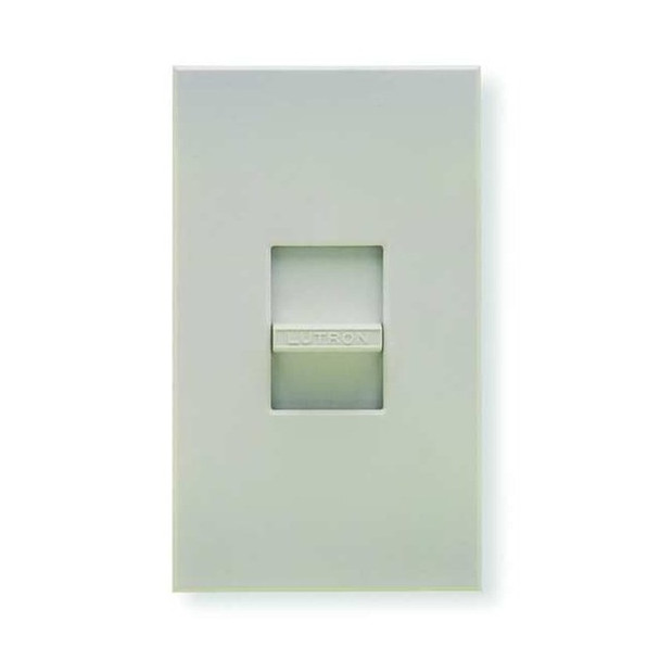 Lutron Lighting Dimmer, Slide, 1-Pole, 16A, White NF-20-WH