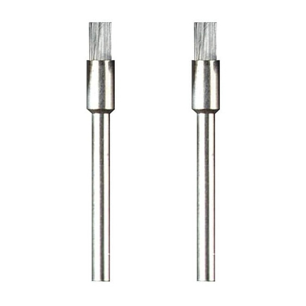 Dremel Carbon Steel Brush,1/8in. dia.,PK2 443-02