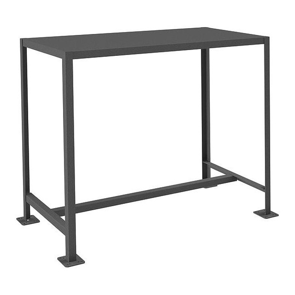 Durham Mfg Fixed Work Table,Steel,48" W,24" D MT244836-2K195