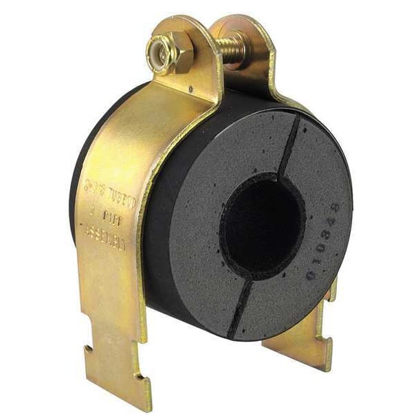 Zsi Insulated Strut Clamp,1 5/8"OD,4 1/4"W UX15810 Zsi Insulated Strut Clamp,1 5/8"OD,4 1/4"W UX15810