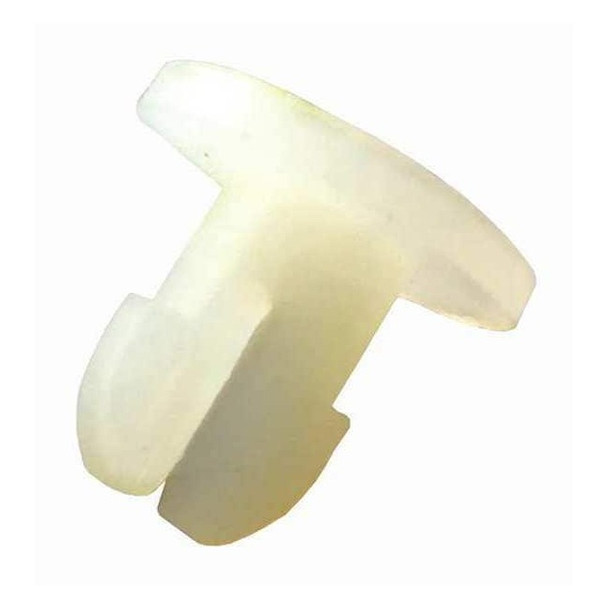 Push-In Rivet, Dome Head, 0.3 in Dia., 7/16 in L, Nylon Body, 40 PK