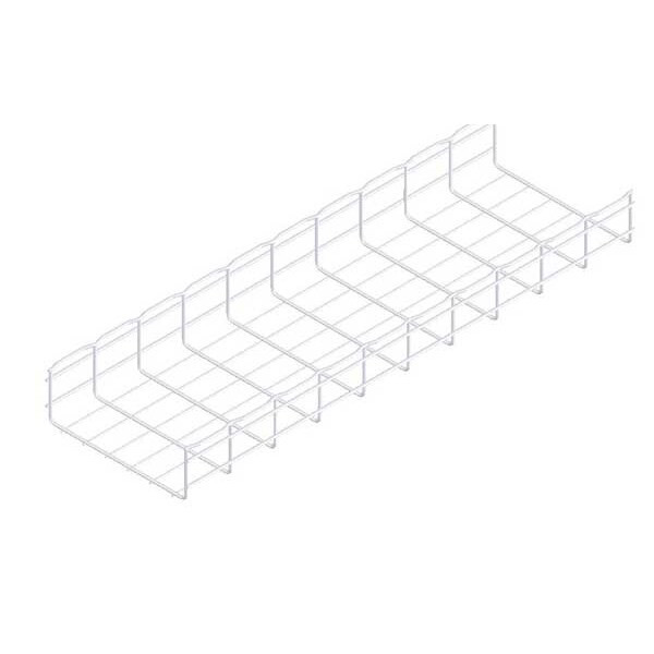 Cablofil Wire Mesh Cable Tray, 126 lb Capacity, Steel, Zinc Plated CF105/300EZ
