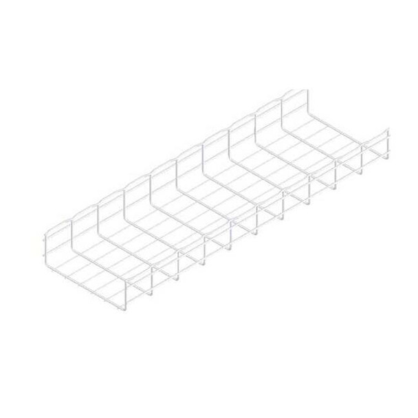 Cablofil Wire Mesh Cable Tray, 126 lb Capacity, Steel, Zinc Plated CF105/300EZ