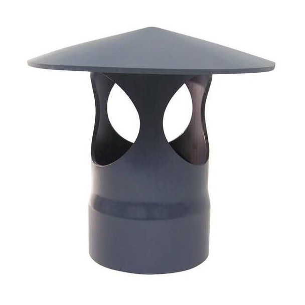 Plastic Supply 13" x 12" Round Rain Cap PVCRCA06