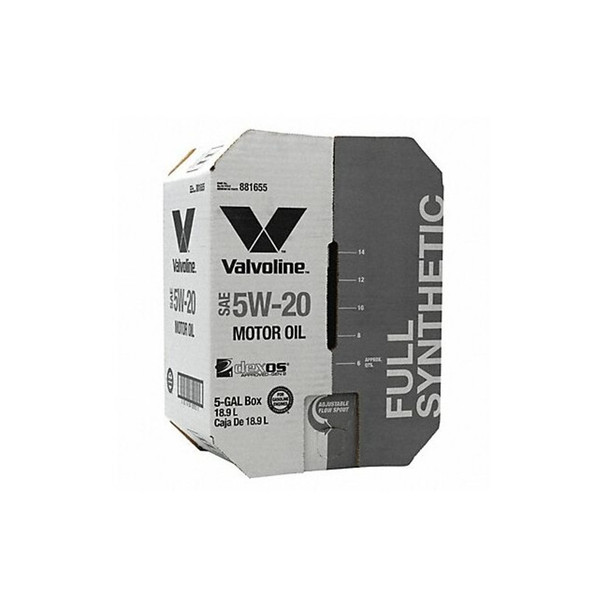 Valvoline Motor Oil,5 gal. Sz,5W-20 SAE Grade,Box 881655