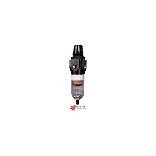 Arrow Mini Integral Filter/Regulator B742g Zinc & Polycarbonate Bowl 1/4"" Npt 1