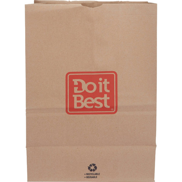 Do it Best 70 Lb. Capacity Paper Shopping Bag (400-Pack) 90074 Do it Best 70 Lb. Capacity Paper Shopping Bag (400-Pack) 90074