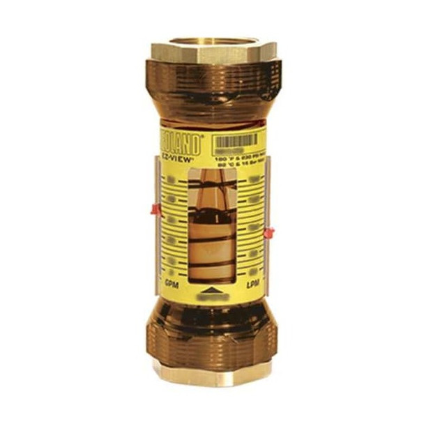 Hedland Flowmeter, 1-1/2 FNPT, 5-50 GPM H615-050-R