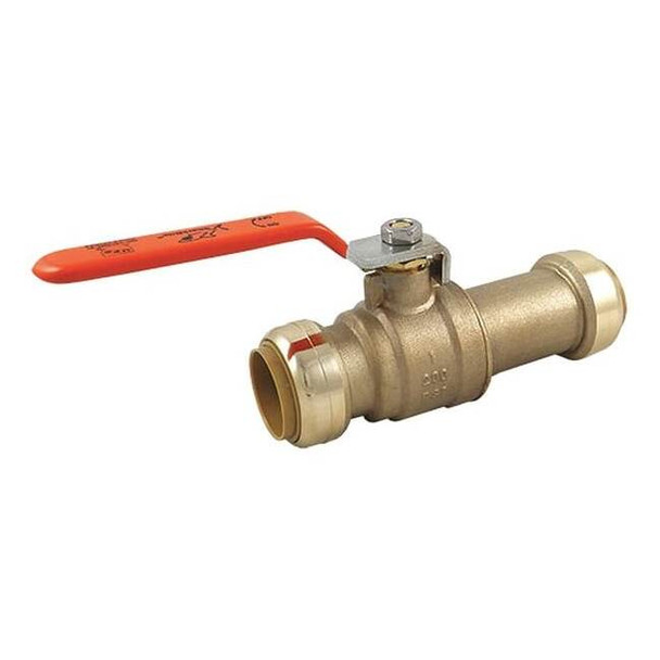 Sharkbite 1" Push Brass Ball Valve Inline 24737LF